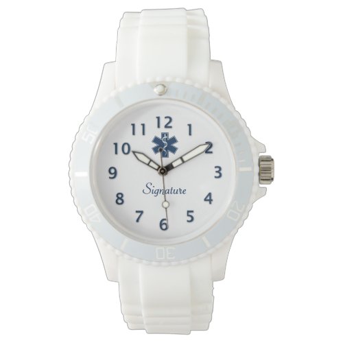 Paramedic EMT EMS Signature Wristwatches