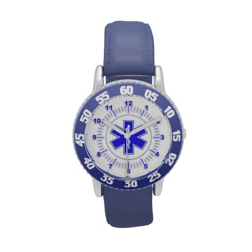 Paramedic EMT EMS Wrist Watch Zazzle