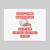 Paramedic .. Fantasy Football Expert Postcards