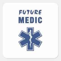 Paramedic Future Medic Sticker