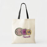 Paramedic Gifts, Embossed QRS Design Tote Bags