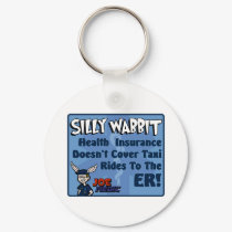 Paramedic Health Insurance Coverage keychains