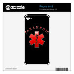 Paramedic iPhone 4S Decals