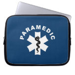 Paramedic Logo Theme Laptop Computer Sleeves