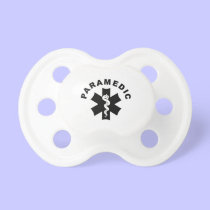Paramedic Logo Theme pacifiers