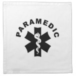 Paramedic Logo Theme Printed Napkin