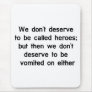 Paramedic mouse pad