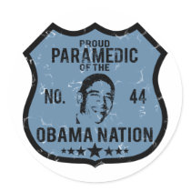 Paramedic Obama Nation stickers