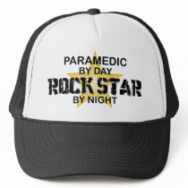 Paramedic Rock Star by Night hats