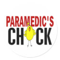 PARAMEDIC’S CHICK stickers