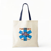 Paramedic Saving Lives Canvas Bags