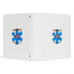 Paramedic Saving Lives Vinyl Binder
