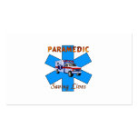 Paramedic Saving Lives Business Cards
