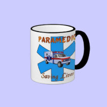 Paramedic Saving Lives mugs