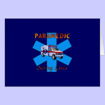 Paramedic Saving Lives cards