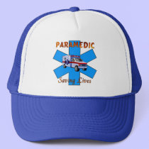 Paramedic Saving Lives hats