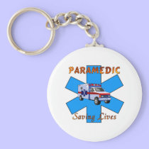 Paramedic Saving Lives keychains