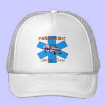 Paramedic Saving Lives hats