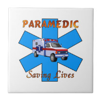 Paramedic Saving Lives tiles
