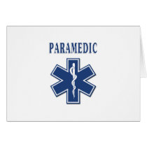 Paramedic Star of Life Cards