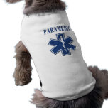 Paramedic Star of Life Pet Tshirt