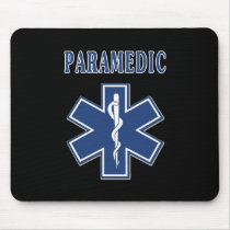 Paramedic Star of Life Mousepads
