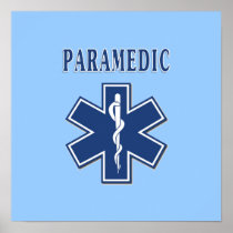 Paramedic Star of Life Posters