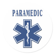 Paramedic Star of Life stickers by bonfireems Paramedic Star of Life stickers