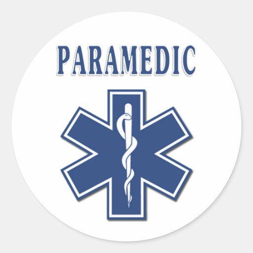Paramedic Star of Life Stickers