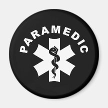 Paramedic Theme Magnet