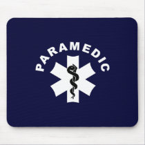 Paramedic Theme mousepads