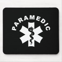 Paramedic Theme Mouse Mat