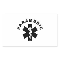 Paramedic Theme Rectangular Sticker