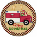 Paramedics Christmas Tree Ornament photo sculptures