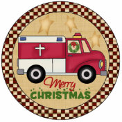 Paramedics Christmas Tree Ornament