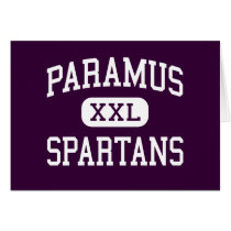 Paramus - Spartans - High - Paramus New Jersey Cards