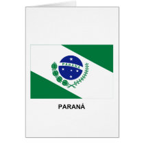 Paraná, Brazil Flag Cards