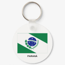 Paraná, Brazil Flag keychains by Vexillophile Paraná, Brazil Flag keychains
