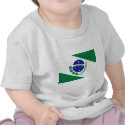 Paraná, Brazil Flag t-shirts