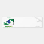 Paraná Flag Gem Bumper Sticker
