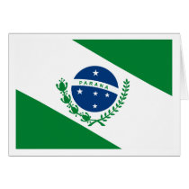 Parana Flag Greeting Card