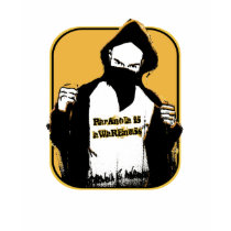 Paranoia is Awareness t-shirts