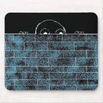 Paranoid blue - mousepad