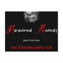 Paranormal Anomaly Post Card