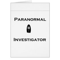 Paranormal Greeting Cards