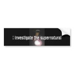 Paranormal Investigator Bumper Stickers