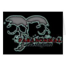 Paranormal Investigator Cards
