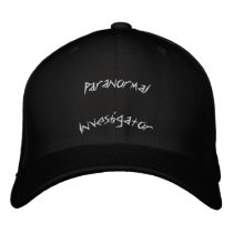 Paranormal Investigator Embroidered Hat