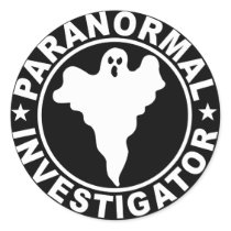 Paranormal Investigator Logo Decal stickers