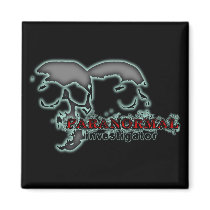 Paranormal Investigator magnets by 2DogStudio Paranormal Investigator magnets